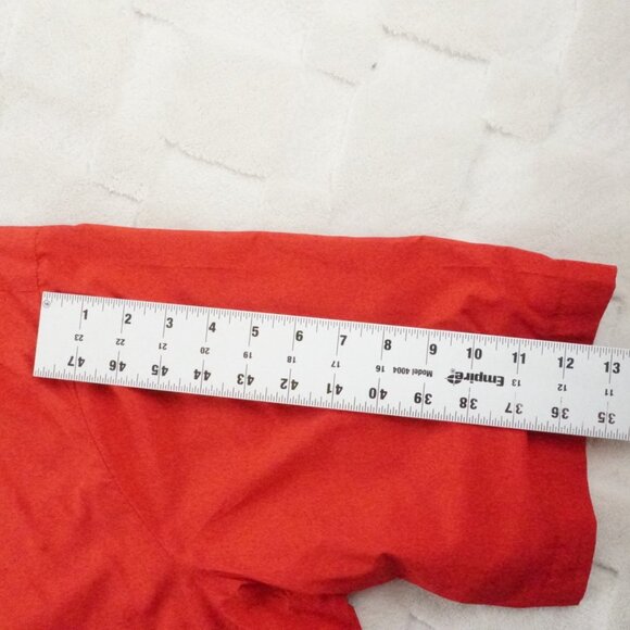 Polo Ralph Lauren Windbreaker Jacket Mens 2XL Red Short Sleeve Pull Over Golf - Picture 8 of 12